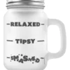 Relaxed, Tipsy, Smashed - Lasi kannella