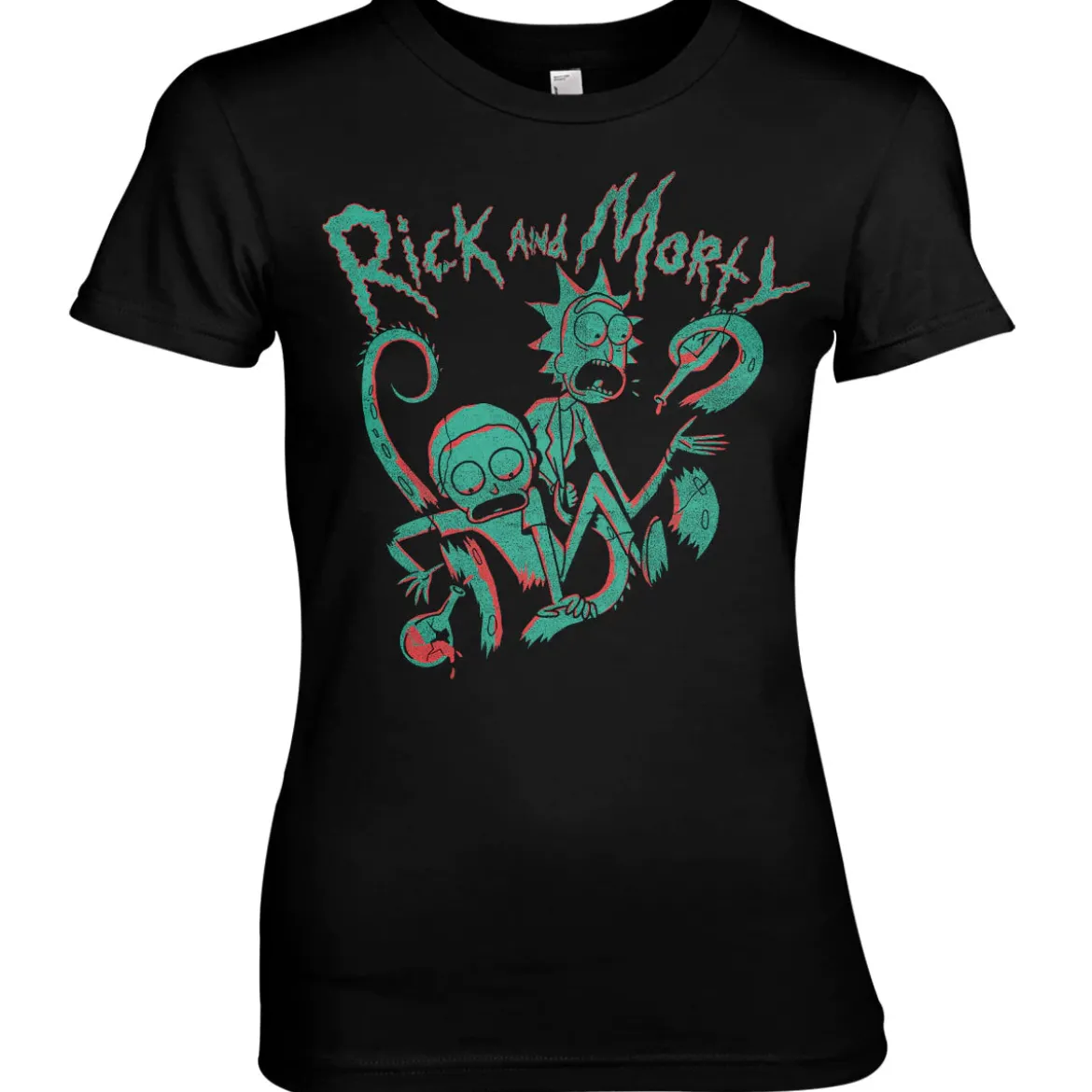 Rick And Morty Duotone - Naisten T-paita