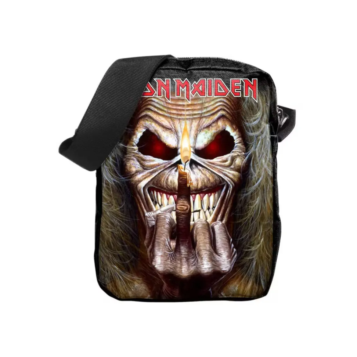 ROCKSAX Iron Maiden Middle Finger - Crossbody laukku