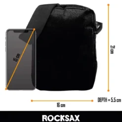 ROCKSAX Red Hot Chili Peppers Asterix - Crossbody laukku