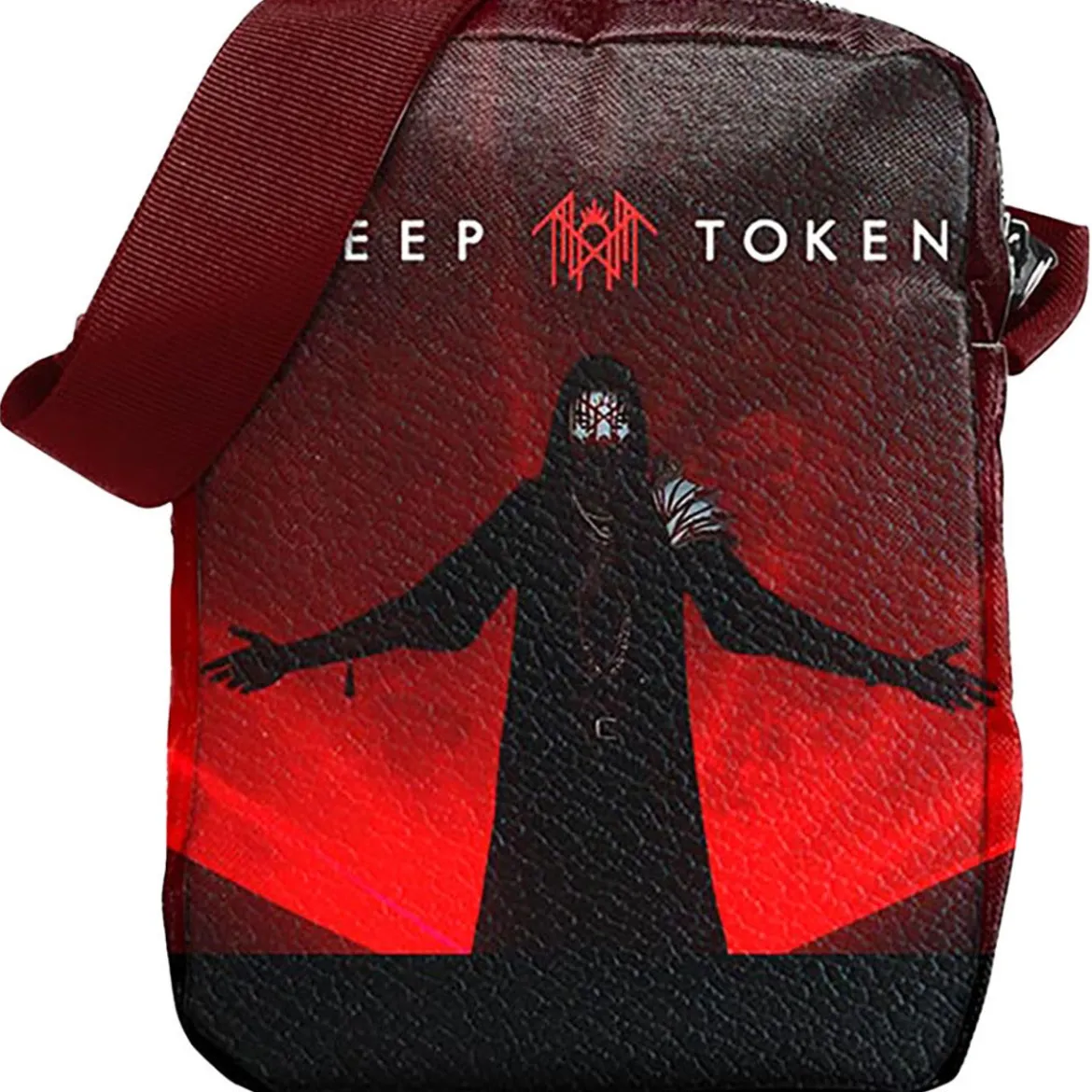 ROCKSAX Sleep Token: Red Light– Crossbody-laukku