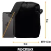 ROCKSAX Sleep Token: The Summoning White – Crossbody-laukku