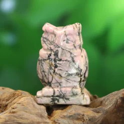 Rodoniitti - Pöllö, 5cm