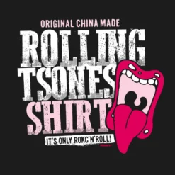 Rolling Tsones - Lady Fit T-paita