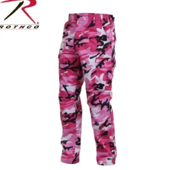 Rothco Color Camo BDU - Reisitaskuhousut, pink camo