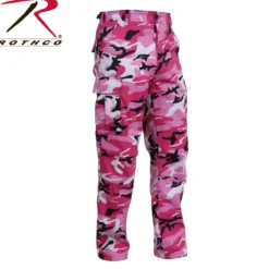 Rothco Color Camo BDU - Reisitaskuhousut, pink camo