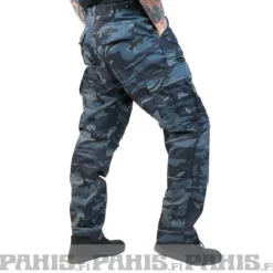 Rothco Color Camo BDU - Reisitaskuhousut, midnight blue