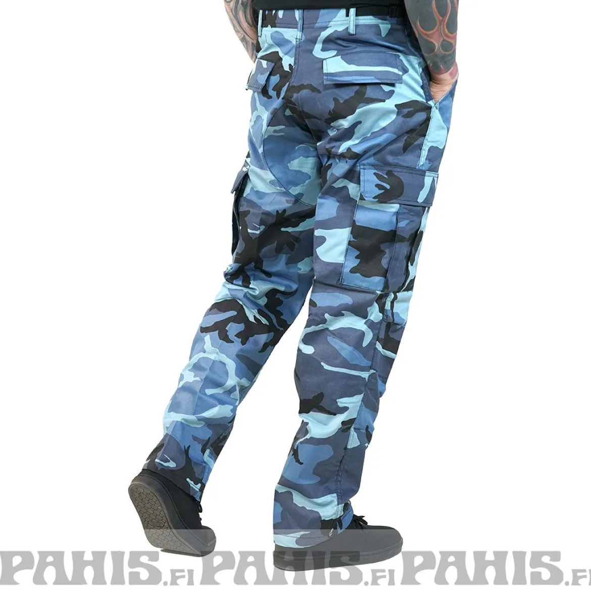 Rothco Color Camo BDU - Reisitaskuhousut, sky blue