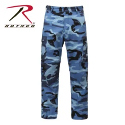 Rothco Color Camo BDU - Reisitaskuhousut, sky blue