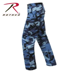Rothco Color Camo BDU - Reisitaskuhousut, sky blue