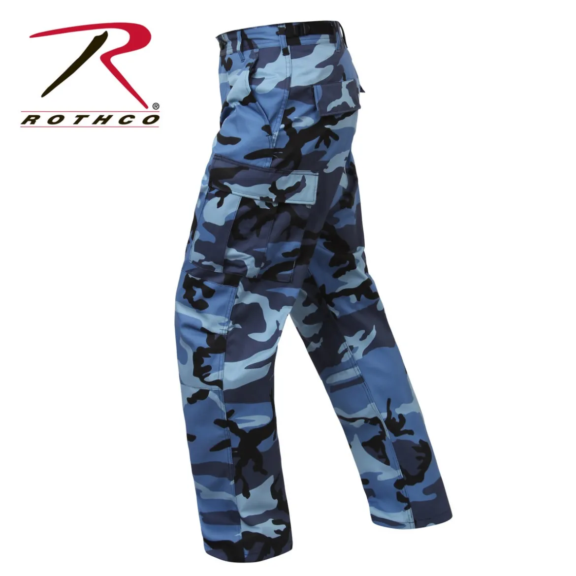 Rothco Color Camo BDU - Reisitaskuhousut, sky blue