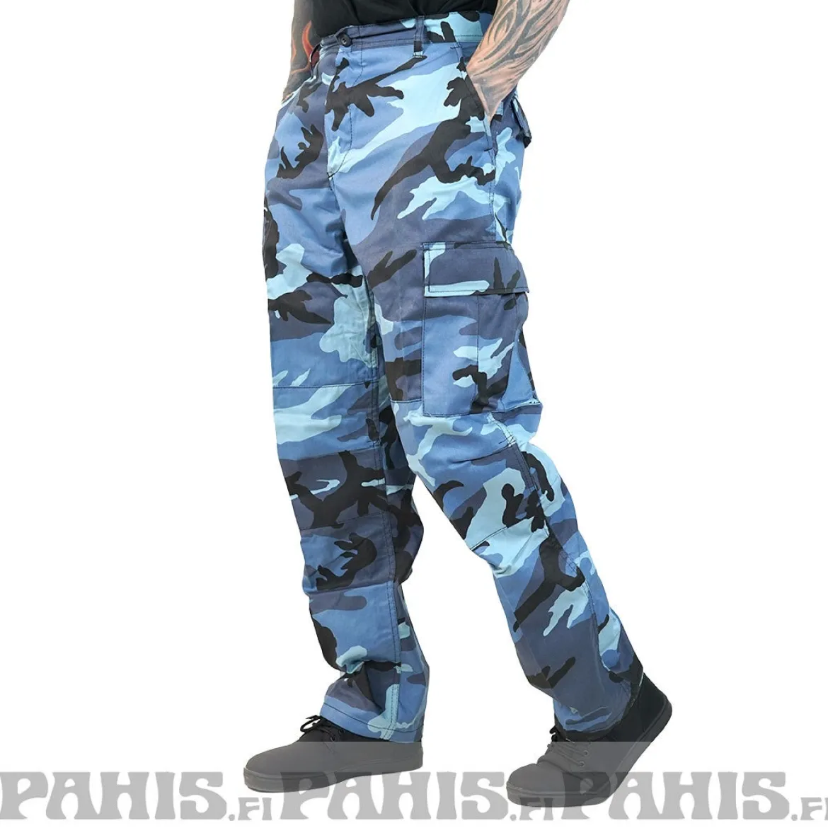 Rothco Color Camo BDU - Reisitaskuhousut, sky blue