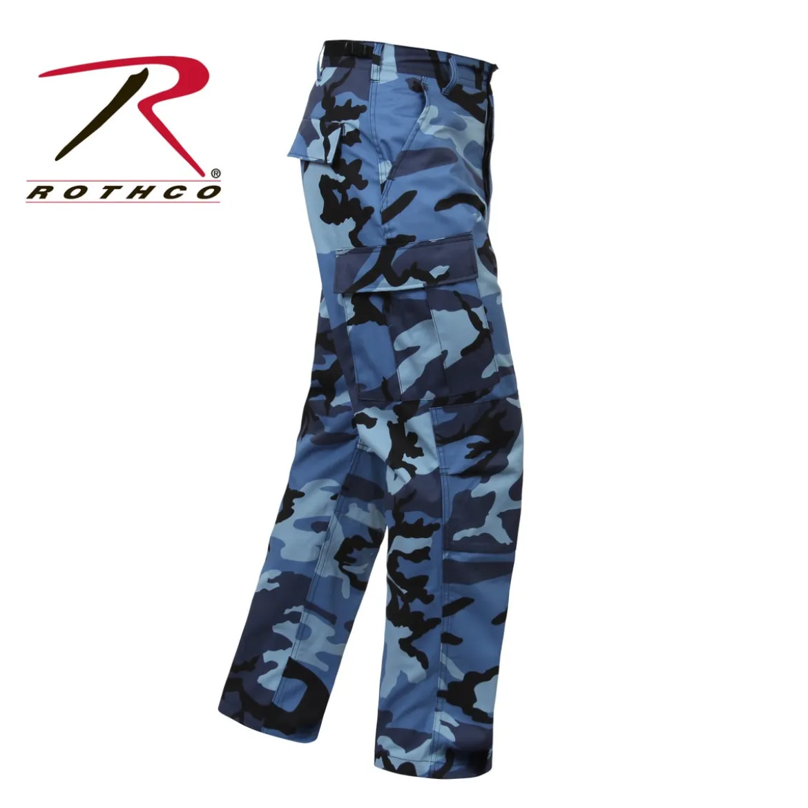 Rothco Color Camo BDU - Reisitaskuhousut, sky blue