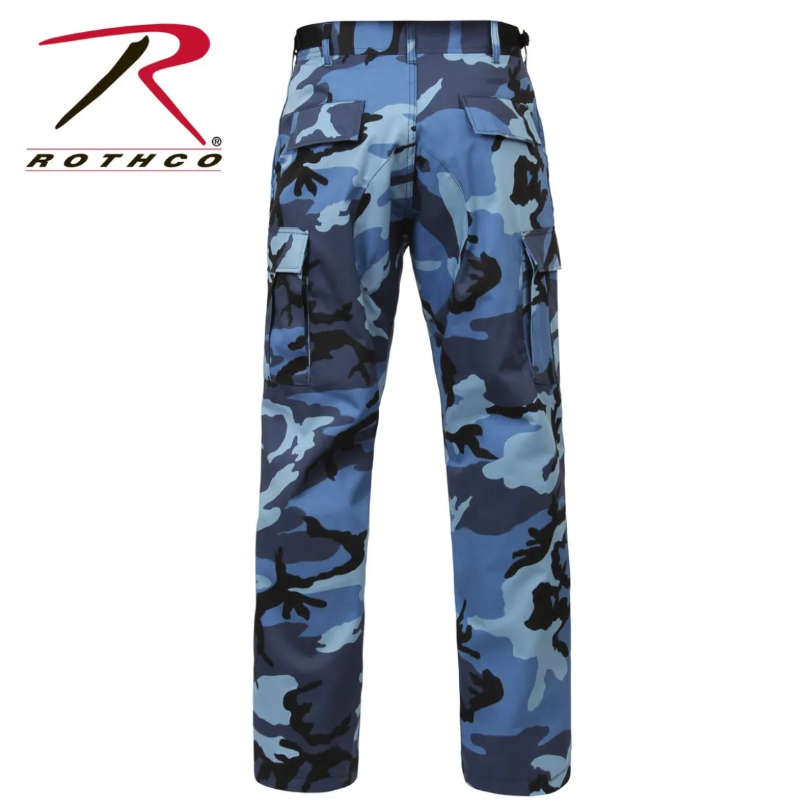 Rothco Color Camo BDU - Reisitaskuhousut, sky blue