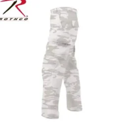 Rothco Color Camo BDU - Reisitaskuhousut, snow camo