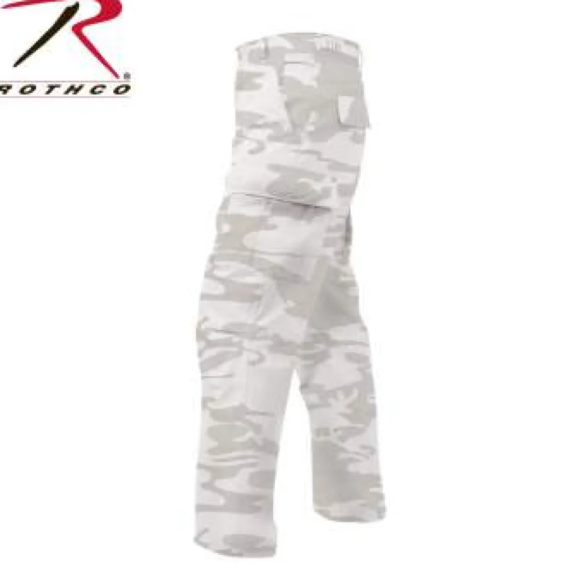Rothco Color Camo BDU - Reisitaskuhousut, snow camo