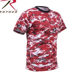 Rothco Digital Red Camo - T-paita