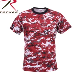 Rothco Digital Red Camo - T-paita