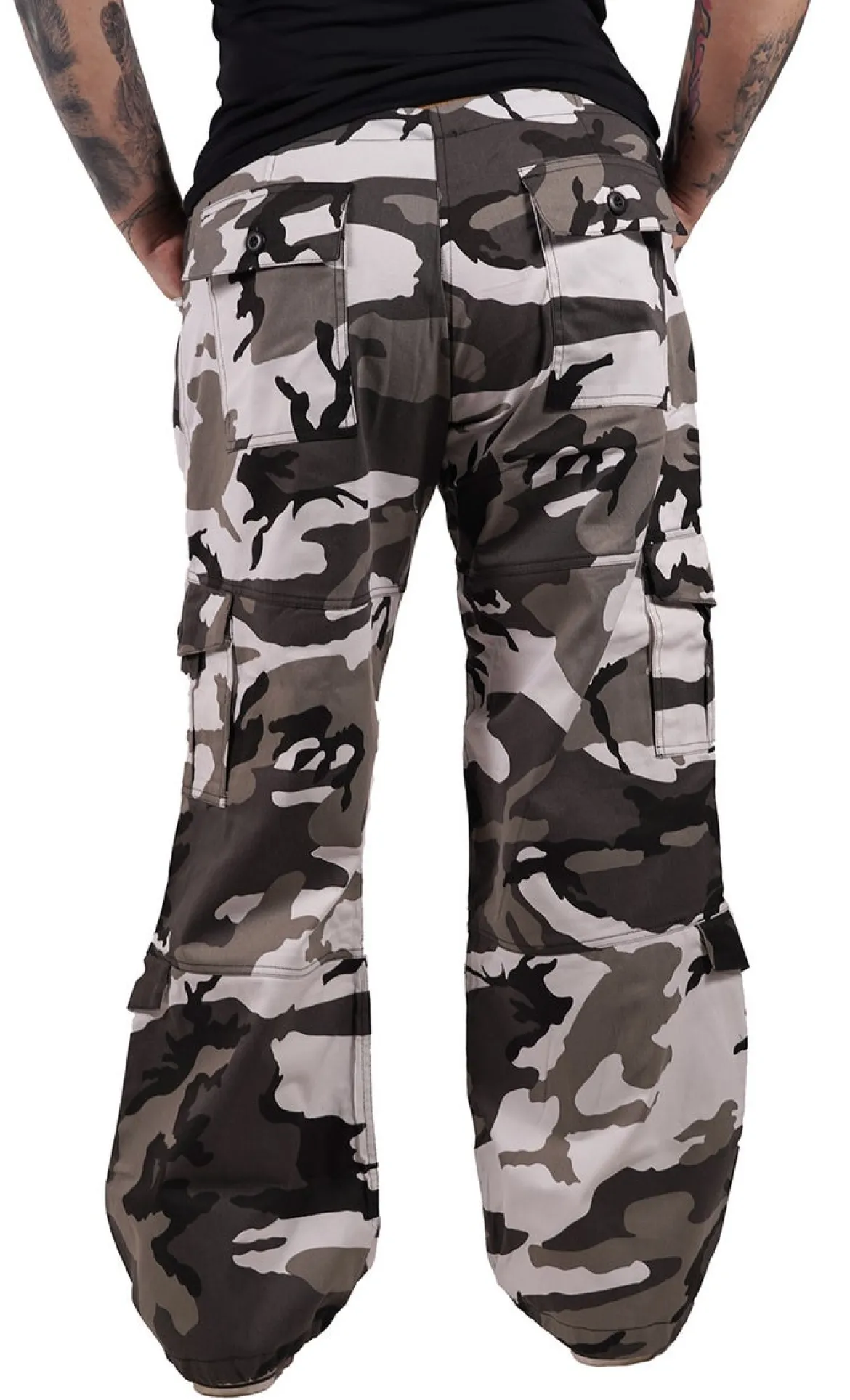 Rothco Paratrooper Colored Camo - Naisten reisitaskuhousut, city camo