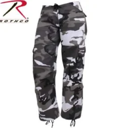 Rothco Paratrooper Colored Camo - Naisten reisitaskuhousut, city camo