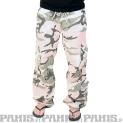 Rothco Pink Camo Vintage - Naisten reisitaskuhousut