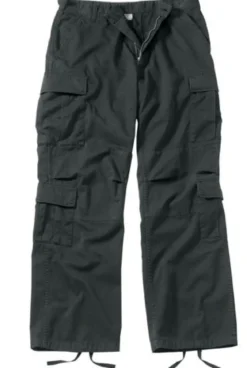 Rothco Vintage Paratrooper - reisitaskuhousut, musta