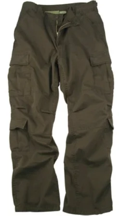 Rothco Vintage Paratrooper - reisitaskuhousut, ruskea