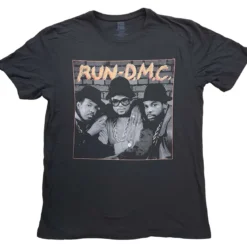 Run DMC B&W Photo - T-paita