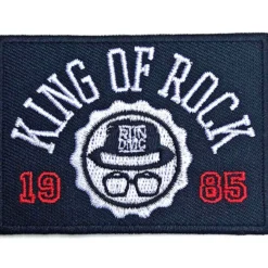Run DMC King Of Rock - Kangasmerkki