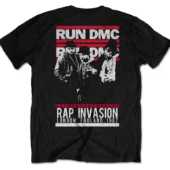 Run DMC Rap Invasion - T-paita