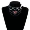 Sacred Heart Skull - Choker