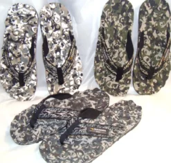 SandaalitFlip Flop - Black Camo