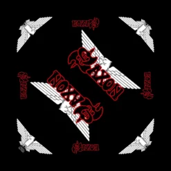 Saxon: Logo/Eagle - Bandana huivi