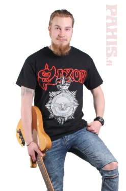 Saxon Strong Arm Of The Law - T-paita