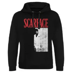Scarface Poster -huppari, musta