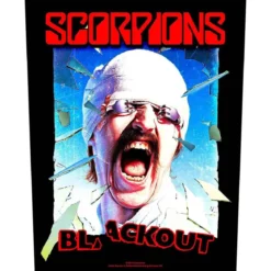 Scorpions Blackout - Kangasmerkki, selkä