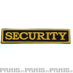 Security - kangasmerkki