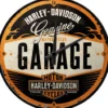 Seinäkello - Harley-Davidson Garage