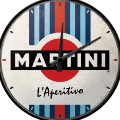 Seinäkello - Martini L'Aperitivo Racing Stripes