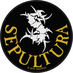Sepultura Circular Logo - Kangasmerkki