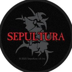 Sepultura: Logo & Tribal S - Kangasmerkki