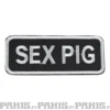Sex Pig - kangasmerkki