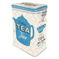 Säilytyspurkki klipsillä - Tea