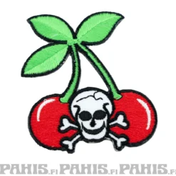 Skull Cherries - Kangasmerkki