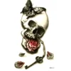Skull & key - siirtotatuointi