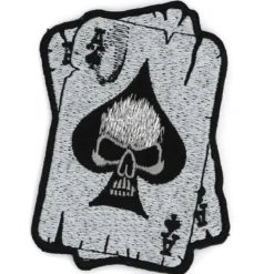 Skull Spade - Kangasmerkki