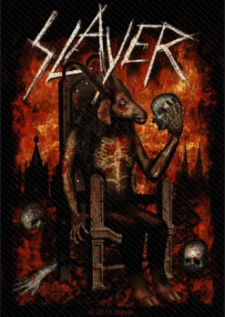 Slayer Devil On Throne - Kangasmerkki
