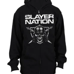 Slayer nation - Unisex vetoketjuhuppari