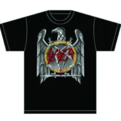Slayer silver eagle - T-paita