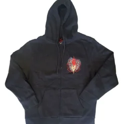 Slipknot Burn me away - Vetoketju huppari, harmaa